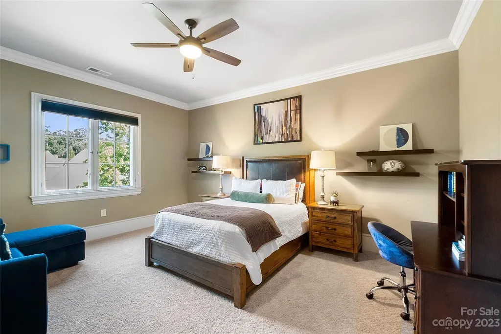 12144 James Jack Lane Home in Charlotte, North Carolina. Discover the epitome of luxury living in this stunning estate nestled on a private cul-de-sac lot with breathtaking views of the 12th and 13th holes of Ballantyne Country Club's finest golf course. 