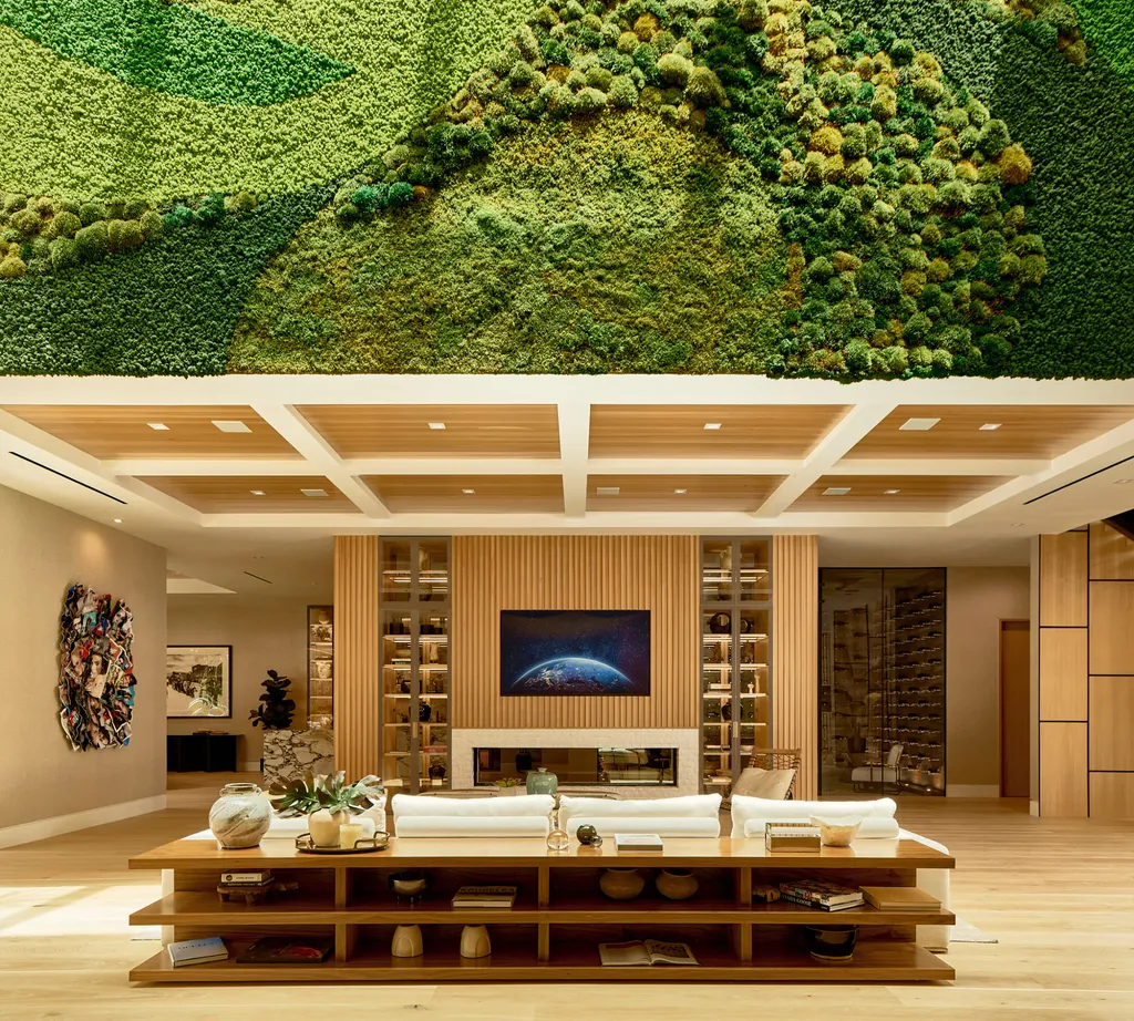 13187 Chalon Road Home in Los Angeles, California. Embrace the epitome of modern luxury living at Allure, a stunning estate designed by award-winning Developer Ramtin Ray Nosrati. Set on 1.3 acres of picturesque California landscape, this idyllic paradise offers resort-quality amenities including a pickleball court, a professional-size basketball/sports court, putting green, and more. 