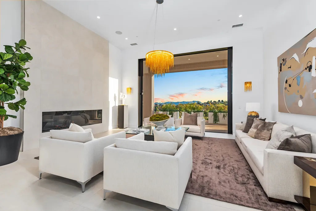 1856 Dawn Meadow Street Home in Thousand Oaks, California. Discover the pinnacle of luxury living in this newly constructed contemporary masterpiece nestled in North Ranch's High Country section. With 11,000 square feet of single-story opulence, this 6-bedroom, 9-bathroom home features a theater, wine wall, game room, and more. 