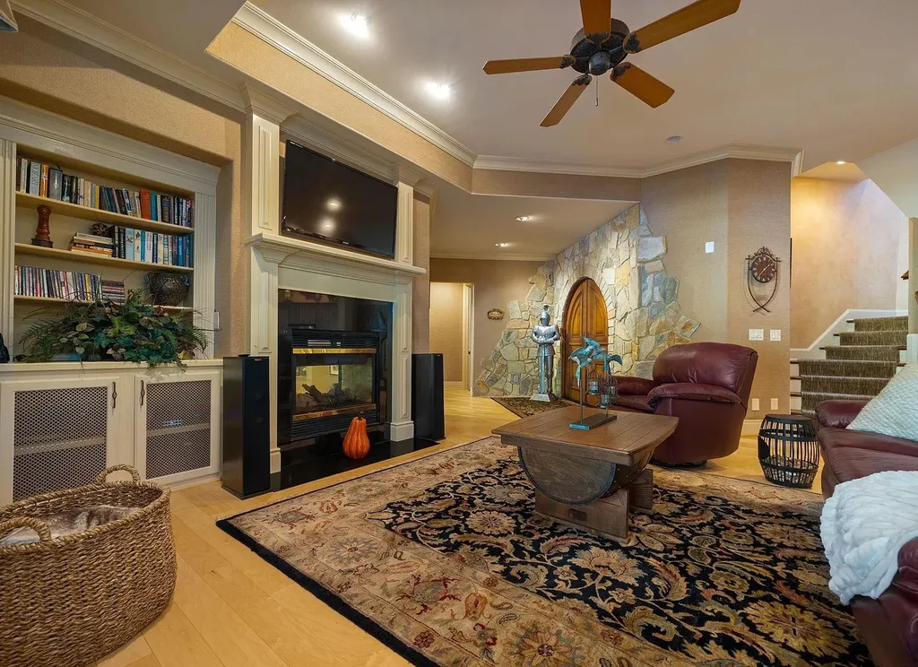 2421 Acanthus Drive Home in Wake Forest, North Carolina. Step into the world of luxury with this exceptional gated estate located in the Back Nine, featured in the Parade of Homes. Spanning 14,438 sqft, this masterfully crafted home boasts 6 bedrooms, 9 bathrooms, and lavish finishes throughout. Enjoy the grand foyer, two kitchens, theater room, wine cellar, and exercise room.