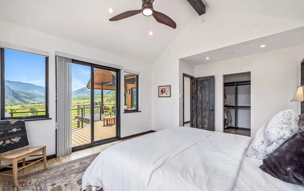 2445 Frost Creek Drive Home in Eagle, Colorado. Discover the epitome of elegant mountain living in this custom-designed Frost Creek home. Perched on the highest point, this exquisite residence offers 360-degree views of the private Club of Frost Creek and Brush Creek Valley.