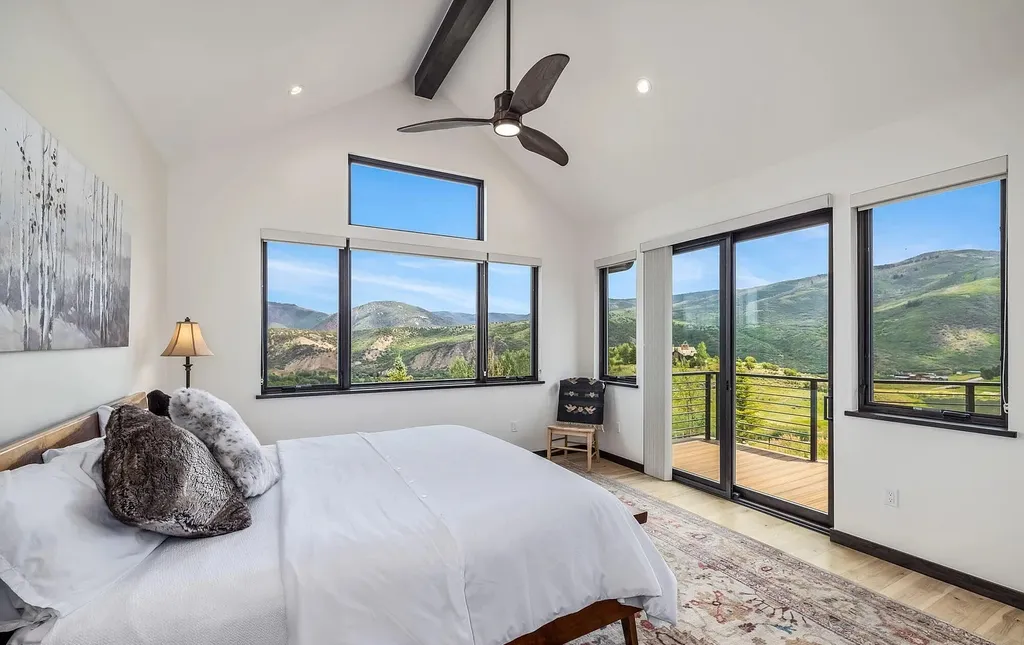 2445 Frost Creek Drive Home in Eagle, Colorado. Discover the epitome of elegant mountain living in this custom-designed Frost Creek home. Perched on the highest point, this exquisite residence offers 360-degree views of the private Club of Frost Creek and Brush Creek Valley.