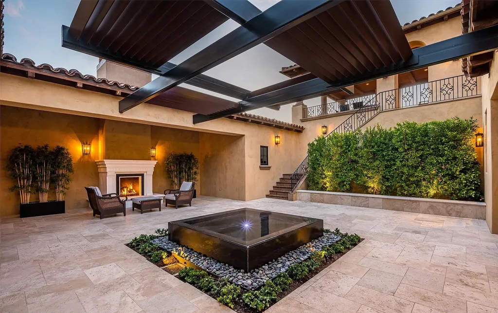 24546 North 91st Street Home in Scottsdale, Arizona. Discover the epitome of modern luxury at this renovated Modern Spanish estate in Prado Estates. Crafted by Mike Graham of American First Builders, the property showcases sweeping mountain and city views across its rare 4.7-acre lot.