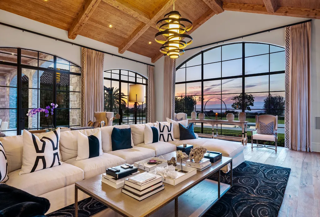 2700 White Stallion Road Home in Thousand Oaks, California. Discover the absolute crown jewel of Hidden Valley in the prestigious White Stallion Ranch gated community. This completely rebuilt Napa farmhouse sits on 22 private landscaped acres, offering breathtaking 360-degree views of city lights, mountains, and the ocean. 