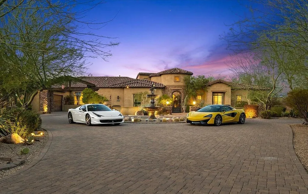 27631 North 68th Place Home in Scottsdale, Arizona. Immerse yourself in luxury and seclusion at this Saguaro Estate home, located on an expansive 2.5-acre lot. With over $1 million invested in the amenities, this home has everything you need to relax and entertain in style.