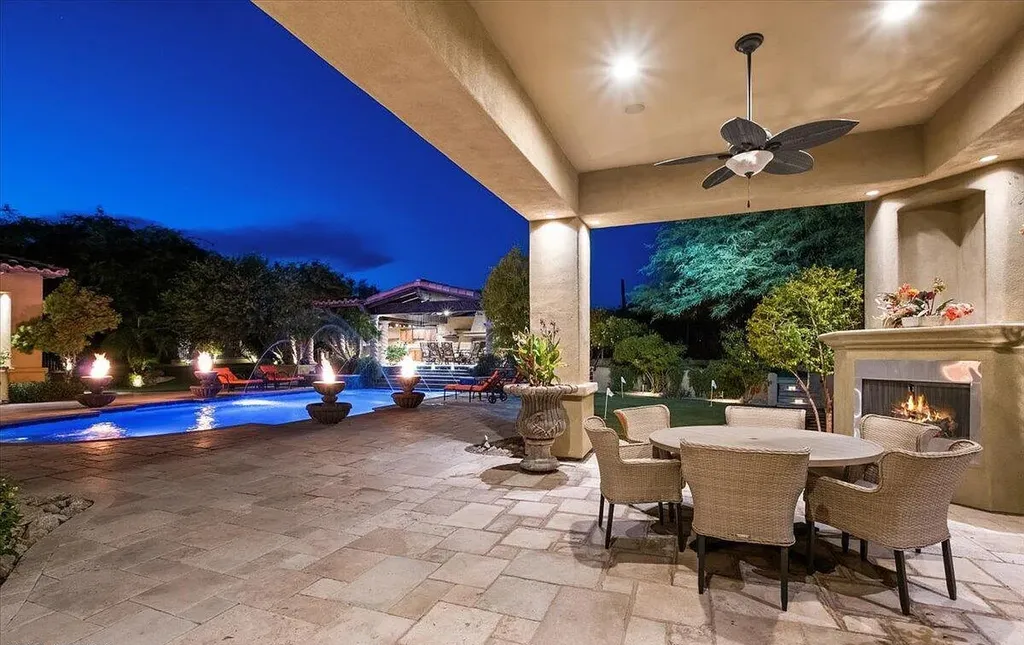 27631 North 68th Place Home in Scottsdale, Arizona. Immerse yourself in luxury and seclusion at this Saguaro Estate home, located on an expansive 2.5-acre lot. With over $1 million invested in the amenities, this home has everything you need to relax and entertain in style.