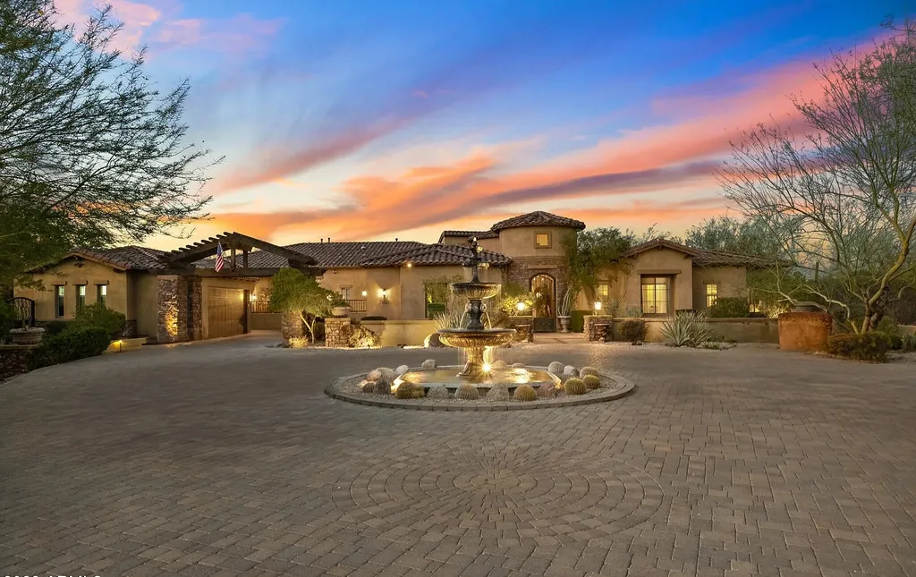27631 North 68th Place Home in Scottsdale, Arizona. Immerse yourself in luxury and seclusion at this Saguaro Estate home, located on an expansive 2.5-acre lot. With over $1 million invested in the amenities, this home has everything you need to relax and entertain in style.