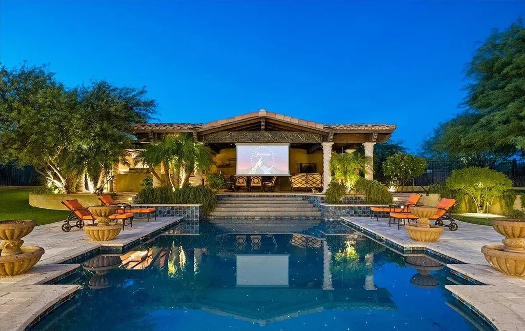 27631 North 68th Place Home in Scottsdale, Arizona. Immerse yourself in luxury and seclusion at this Saguaro Estate home, located on an expansive 2.5-acre lot. With over $1 million invested in the amenities, this home has everything you need to relax and entertain in style.