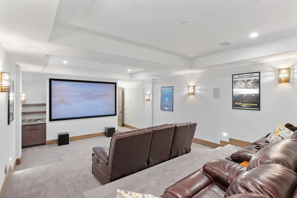 4480 S Holly Street Home in Cherry Hills Village, Colorado. Discover a masterpiece of modern luxury and sustainable living in Cherry Hills Village. This 2022-built home showcases the perfect blend of sophistication and Colorado charm, featuring geothermal heating, Tesla powerwalls, commercial solar panels, and advanced technology. 