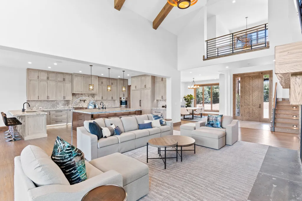 4480 S Holly Street Home in Cherry Hills Village, Colorado. Discover a masterpiece of modern luxury and sustainable living in Cherry Hills Village. This 2022-built home showcases the perfect blend of sophistication and Colorado charm, featuring geothermal heating, Tesla powerwalls, commercial solar panels, and advanced technology. 