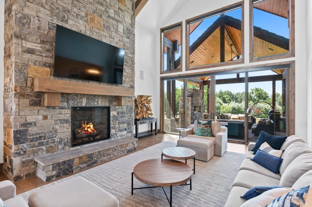 4480 S Holly Street Home in Cherry Hills Village, Colorado. Discover a masterpiece of modern luxury and sustainable living in Cherry Hills Village. This 2022-built home showcases the perfect blend of sophistication and Colorado charm, featuring geothermal heating, Tesla powerwalls, commercial solar panels, and advanced technology. 