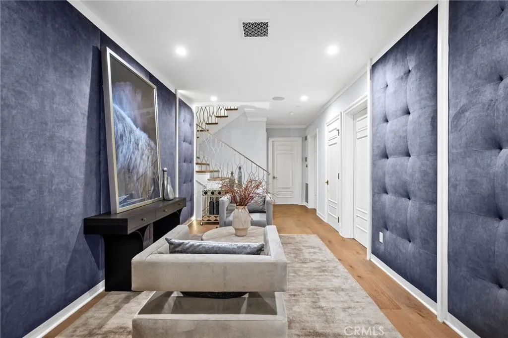 470 Virginia Road Home in San Marino, California. Discover the epitome of modern luxury living in this brand new San Marino home. Built by Rykadan Intl, designed by ilustracion by Jake, and developed by Bowden Development, this 8000 sqft estate offers impeccable finishes, high-end amenities, and an expansive outdoor oasis. With 6 bedrooms, 7.5 baths, a state-of-the-art home theater, gym, and pool, this is the ultimate in convenience and comfort.