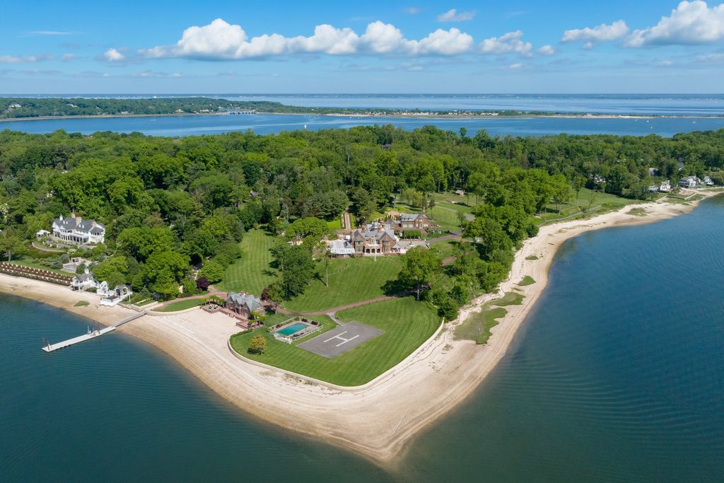 $49 Million Centre Island, New York Waterfront Paradise: A Truly Unrivaled 26-Acre Estate