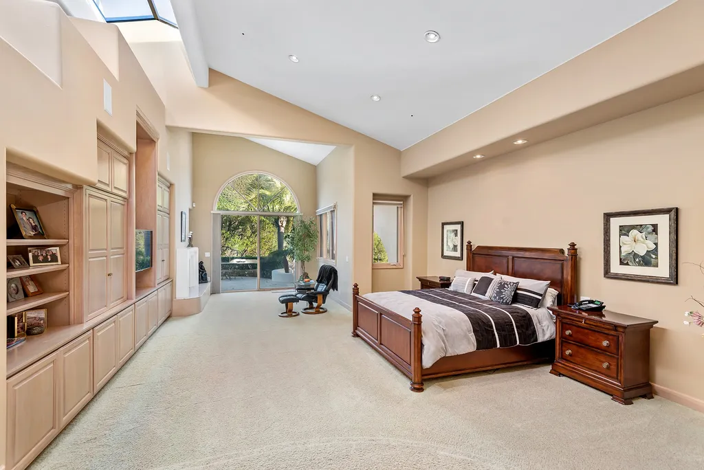 5063 Hunter Valley Lane Home in Westlake Village, California. Discover the epitome of luxury living in this epic Mediterranean compound, nestled on approximately 3.6 acres of prime land behind private gates in guard-gated North Ranch Country Club Estates. Enjoy complete privacy and breathtaking panoramic views from this approximately 9500 square foot hilltop estate.