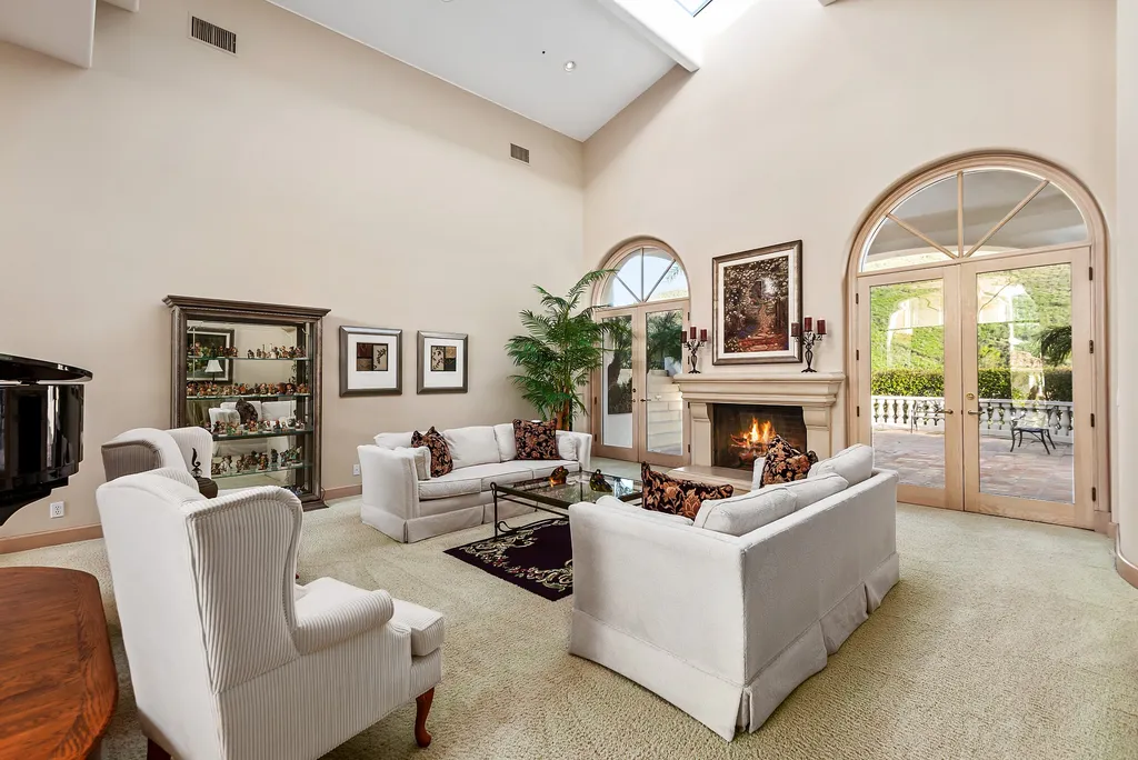 5063 Hunter Valley Lane Home in Westlake Village, California. Discover the epitome of luxury living in this epic Mediterranean compound, nestled on approximately 3.6 acres of prime land behind private gates in guard-gated North Ranch Country Club Estates. Enjoy complete privacy and breathtaking panoramic views from this approximately 9500 square foot hilltop estate.