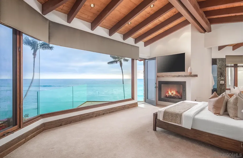 5305 Carlsbad Boulevard Home in Carlsbad, California. Experience the epitome of Southern California coastal living on this extraordinary 1.5-acre oceanfront property. With 165 feet of pristine coastline, panoramic Pacific Ocean views, private beach access, and stunning outdoor spaces, this 5-bedroom estate offers unparalleled luxury.