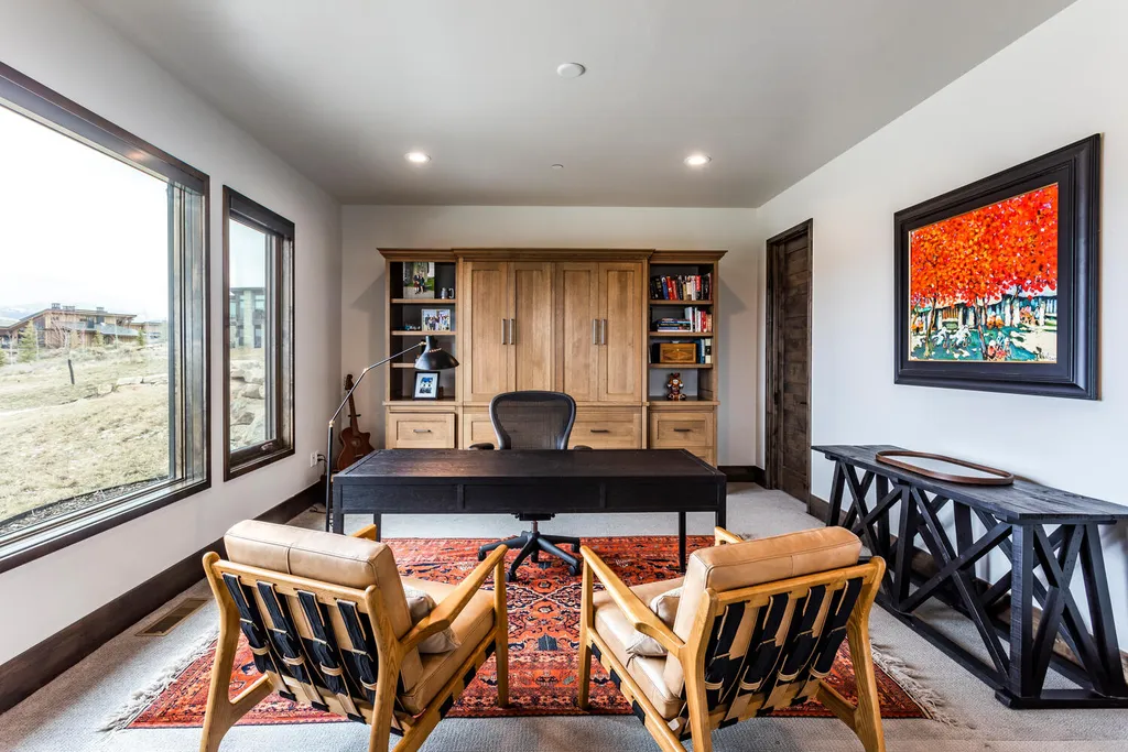 6110 E Blue Wing Loop Home in Kamas, Utah. Immerse yourself in the grandeur of Utah's natural beauty at 6110 E Blue Wing in Victory Ranch. This modern mountain home offers breathtaking 180° views of mountains, Deer Valley ski resort, and rock cliffs from every room.