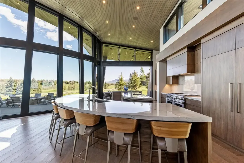 800 Hollyhock Street 142 Home in Park City, Utah. Indulge in the essence of opulent living as you step into this meticulously designed single-level haven, gracing the 7th hole of the renowned Glenwild Golf Course. Crafted by the visionary architect Michael Upwall and impeccably executed by Hess Construction, this brand-new residence epitomizes the art of effortless living.