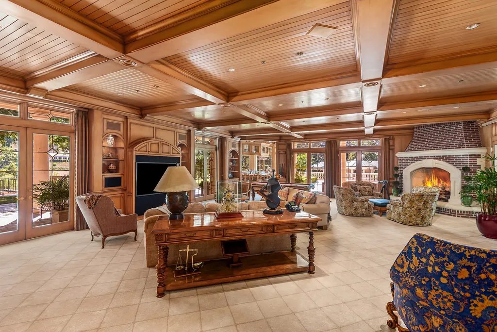 997 Brook Meadow Court Home in Westlake Village, California. Experience the epitome of luxury in this French country masterpiece located in the prestigious North Ranch Country Club Estates. Designed by renowned architect Ron Firestone, this iconic estate features a grand entry, theater, elevator, formal dining, bonus room, wine cellar, and a stunning primary suite. 