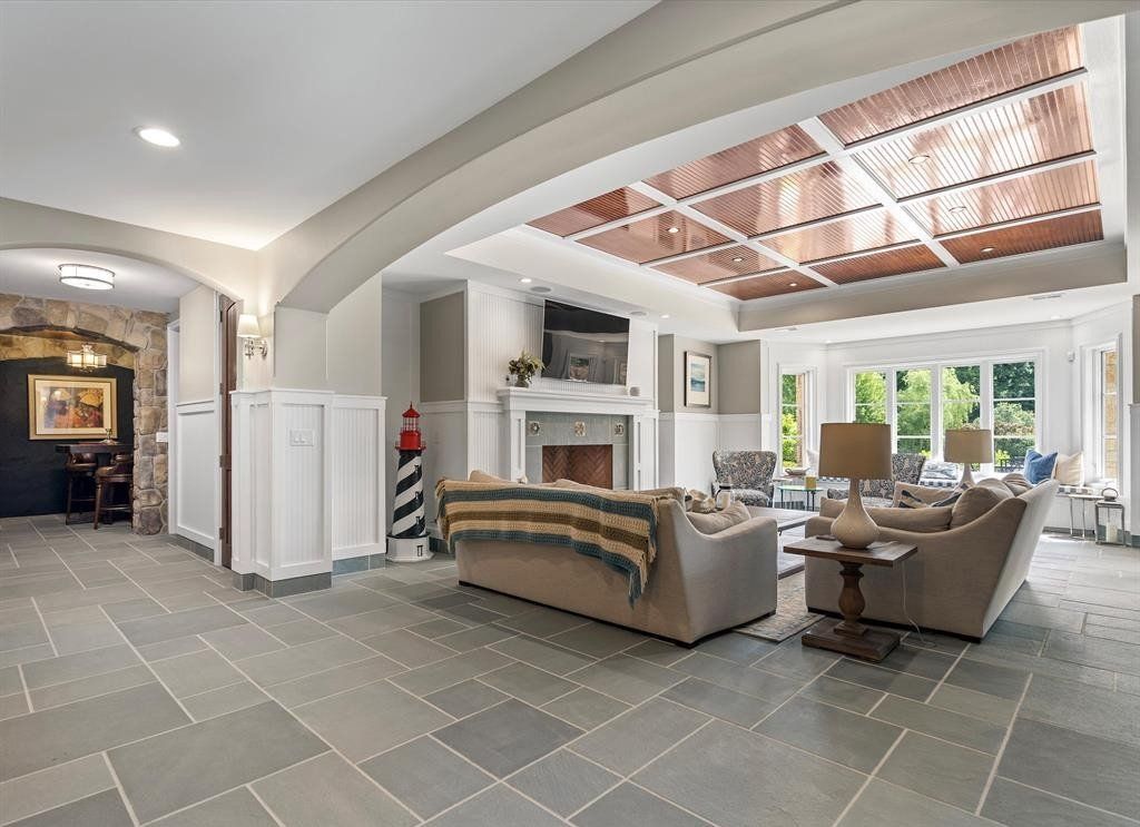 Captivating Entertainment Haven: Normandy French Tudor Estate on the Market for $6.999 Million in Michigan