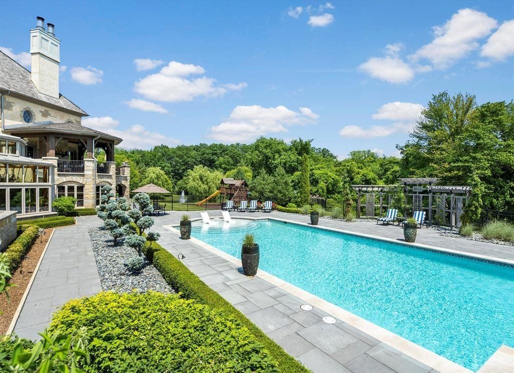 Captivating Entertainment Haven: Normandy French Tudor Estate on the Market for $6.999 Million in Michigan