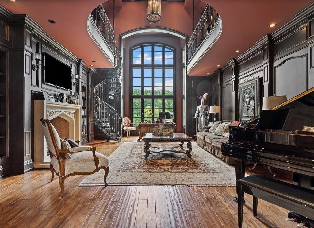 Captivating Entertainment Haven: Normandy French Tudor Estate on the Market for $6.999 Million in Michigan