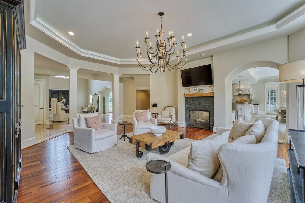 Captivating Regal Retreat: Exquisite Home with Lush Grounds in Leesburg's Beacon Hill, Virginia - Asking Price $3.1 Million
