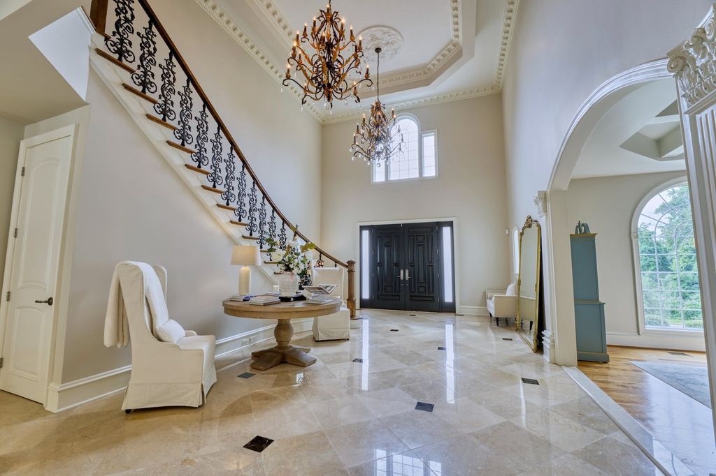 Captivating Regal Retreat: Exquisite Home with Lush Grounds in Leesburg's Beacon Hill, Virginia - Asking Price $3.1 Million
