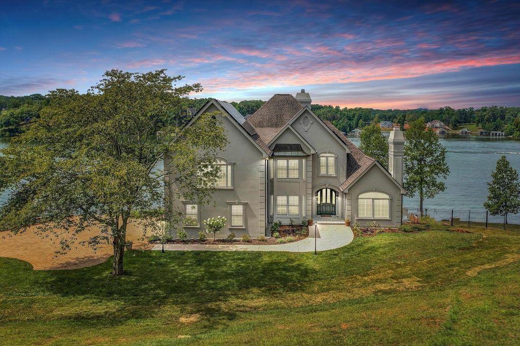 Elegant Waterfront French Country Estate with Modern Functionality in Wirtz, Virginia Offered at $2.75 Million