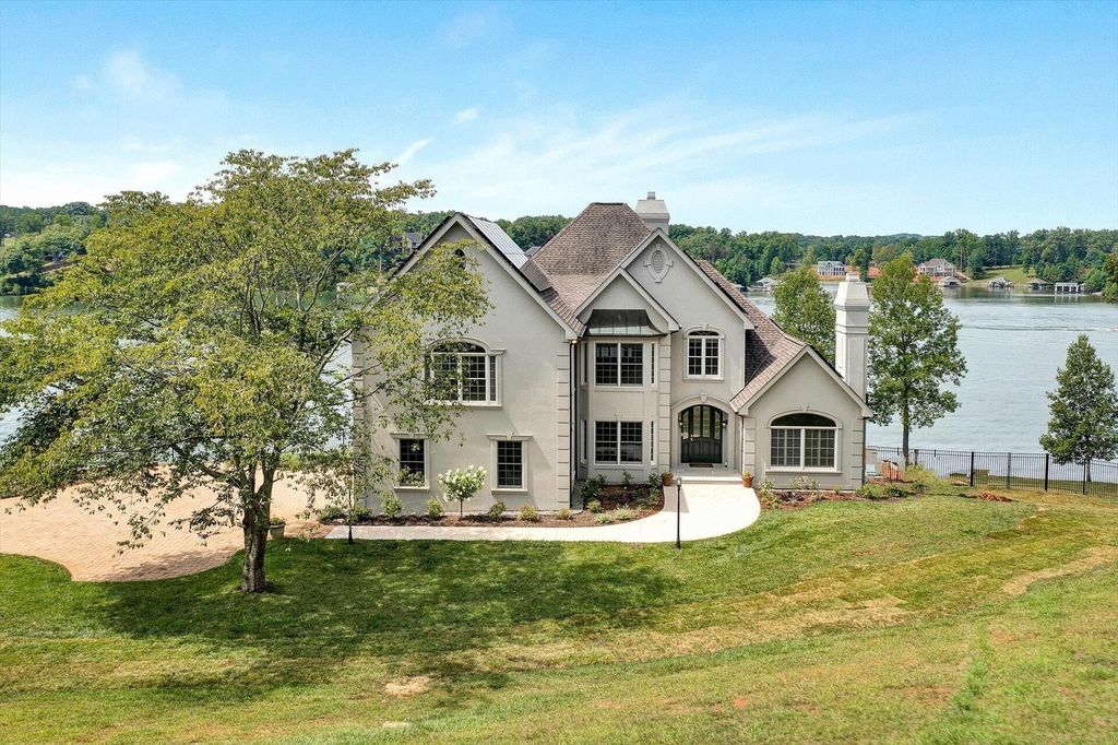 Elegant Waterfront French Country Estate with Modern Functionality in Wirtz, Virginia Offered at $2.75 Million