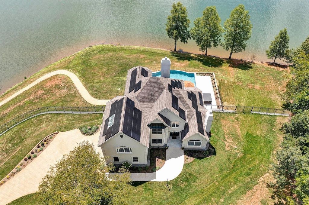 Elegant Waterfront French Country Estate with Modern Functionality in Wirtz, Virginia Offered at $2.75 Million