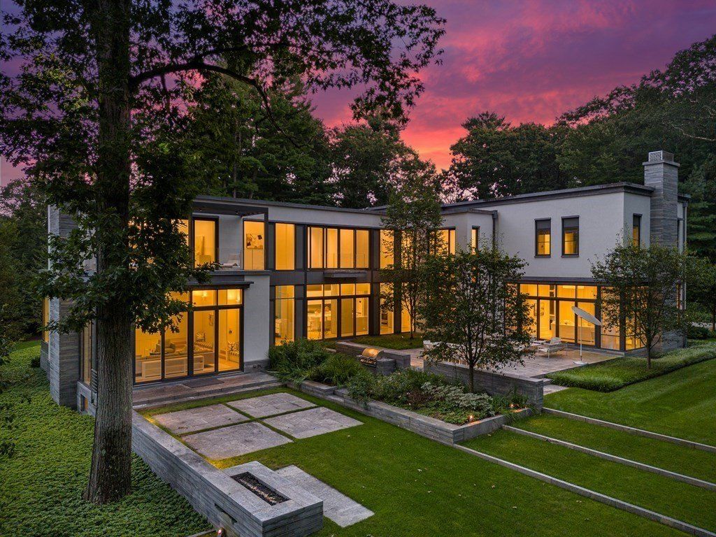 Exquisite Contemporary 2-Acre Estate in Weston, Massachusetts Hits the Market at $12.9 Million
