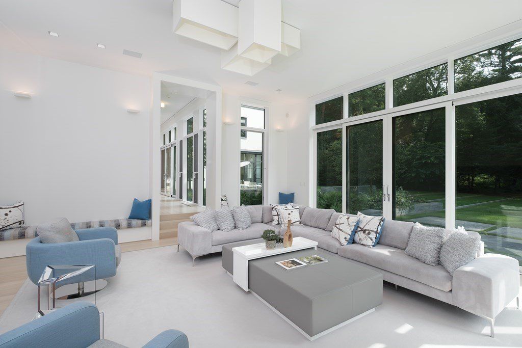 Exquisite Contemporary 2-Acre Estate in Weston, Massachusetts Hits the Market at $12.9 Million