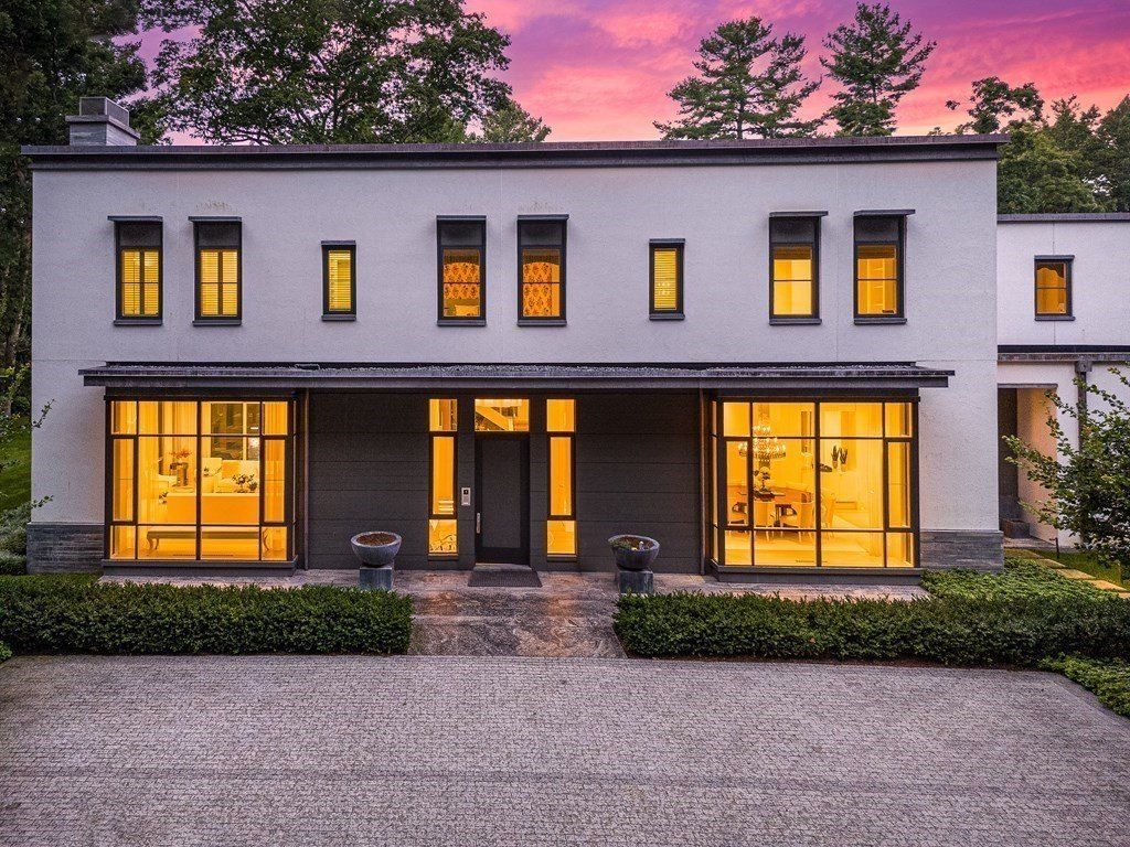 Exquisite Contemporary 2-Acre Estate in Weston, Massachusetts Hits the Market at $12.9 Million