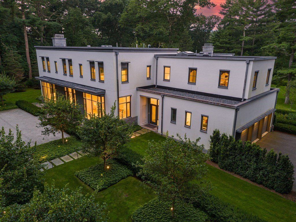 Exquisite Contemporary 2-Acre Estate in Weston, Massachusetts Hits the Market at $12.9 Million