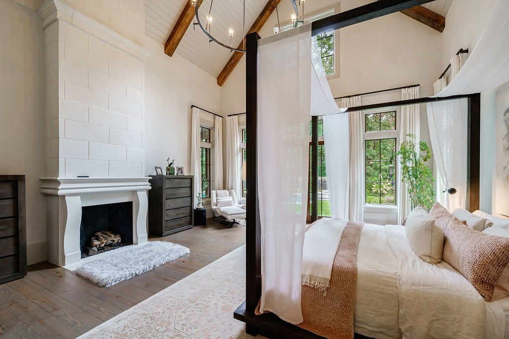 French Country Estate Seamlessly Integrates Style, Privacy, and Flexibility in Johns Creek, Georgia Listed at $3.45 Million