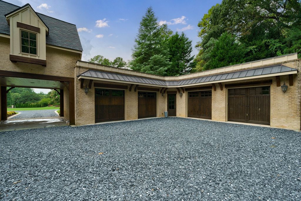 French Country Estate Seamlessly Integrates Style, Privacy, and Flexibility in Johns Creek, Georgia Listed at $3.45 Million