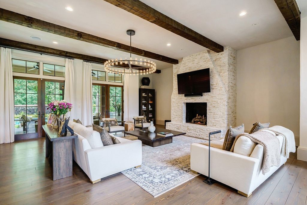 French Country Estate Seamlessly Integrates Style, Privacy, and Flexibility in Johns Creek, Georgia Listed at $3.45 Million