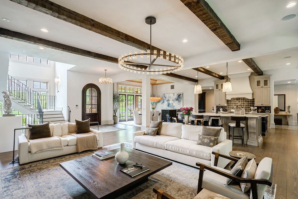 French Country Estate Seamlessly Integrates Style, Privacy, and Flexibility in Johns Creek, Georgia Listed at $3.45 Million