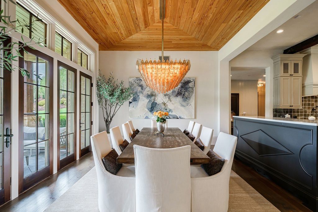 French Country Estate Seamlessly Integrates Style, Privacy, and Flexibility in Johns Creek, Georgia Listed at $3.45 Million