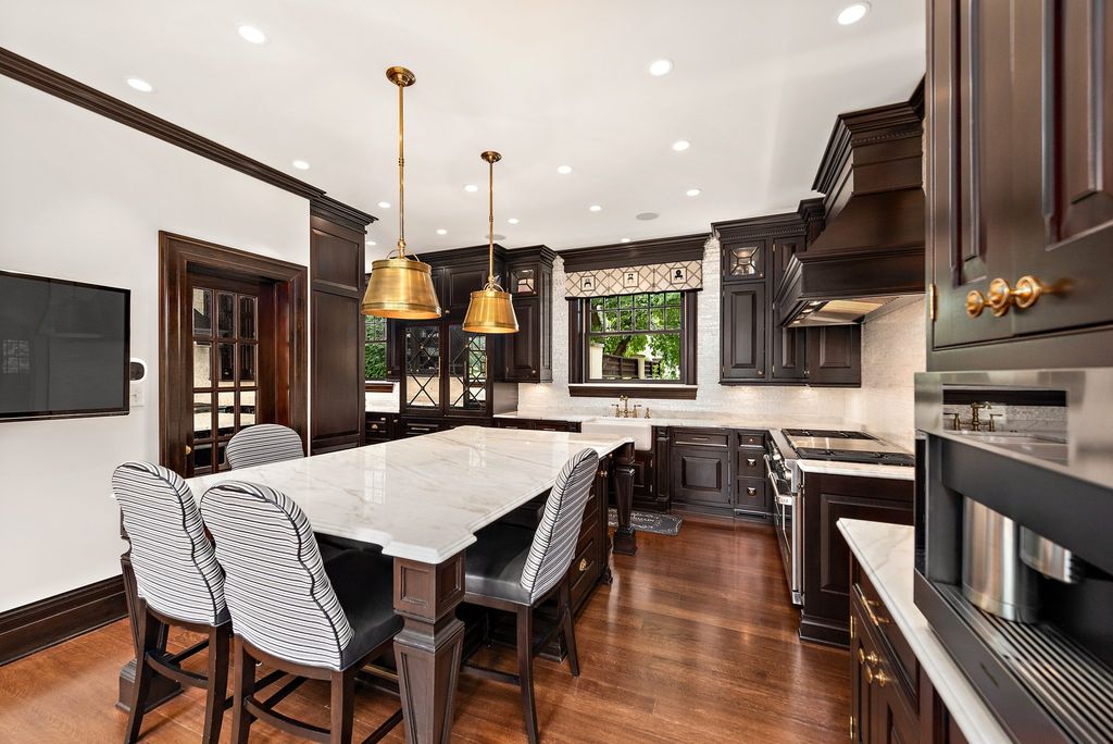 Harmonizing Timeless Charm with Modern Elegance: A French Tudor Masterpiece in Sewickley, Pennsylvania, Offered at $4.75 Million