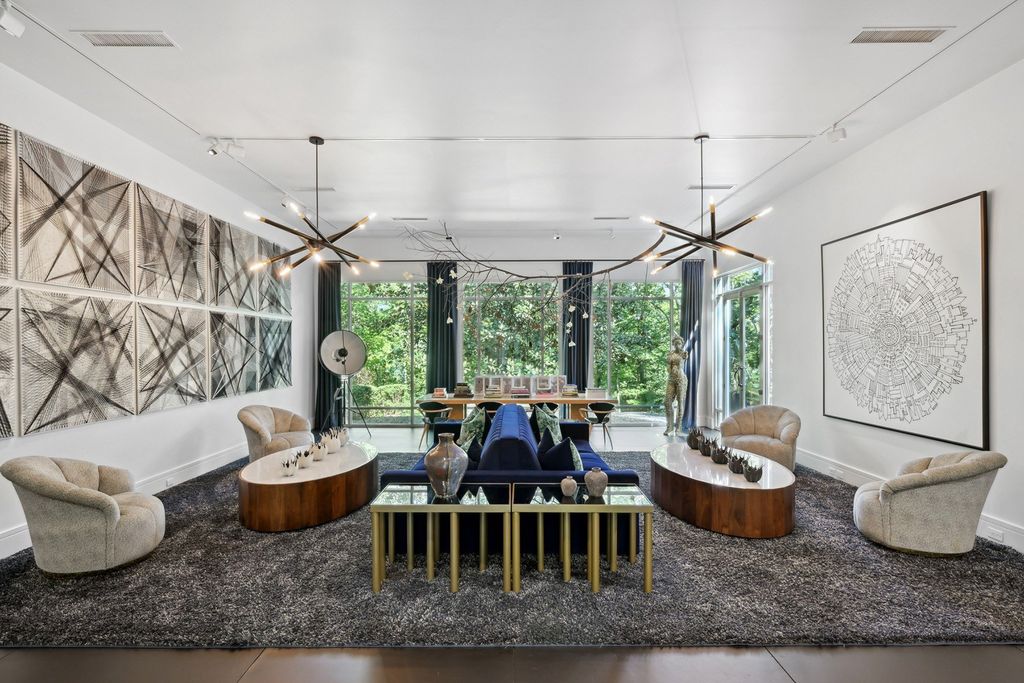 Iconic Contemporary Estate in Atlanta, Georgia: A Spectacular Landmark Listed at $2.35 Million