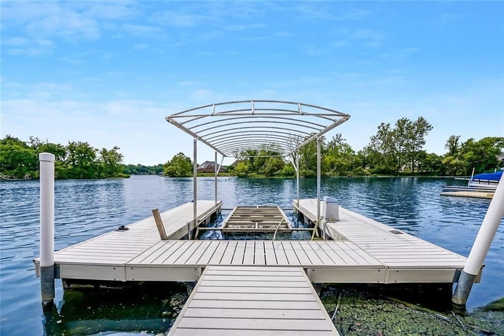 Impeccable Waterfront Estate with Mesmerizing 360-Degree Views in McCordsville, Indiana Listed at $2.7 Million