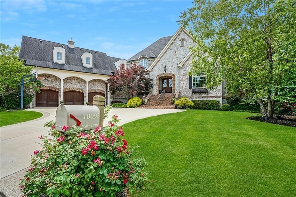 Impeccable Waterfront Estate with Mesmerizing 360-Degree Views in McCordsville, Indiana Listed at $2.7 Million
