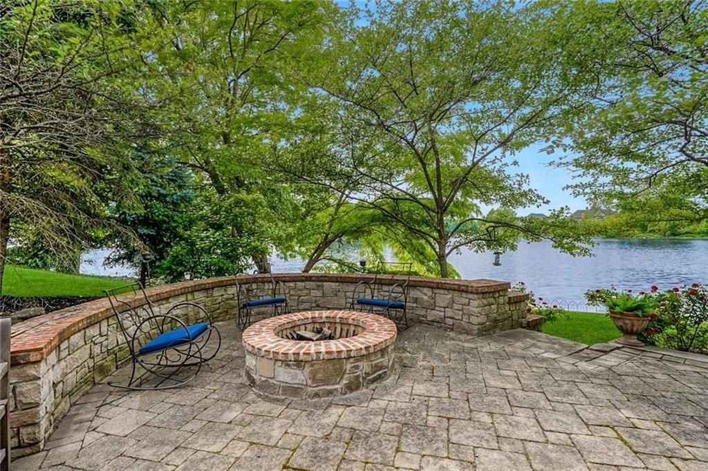 Impeccable Waterfront Estate with Mesmerizing 360-Degree Views in McCordsville, Indiana Listed at $2.7 Million