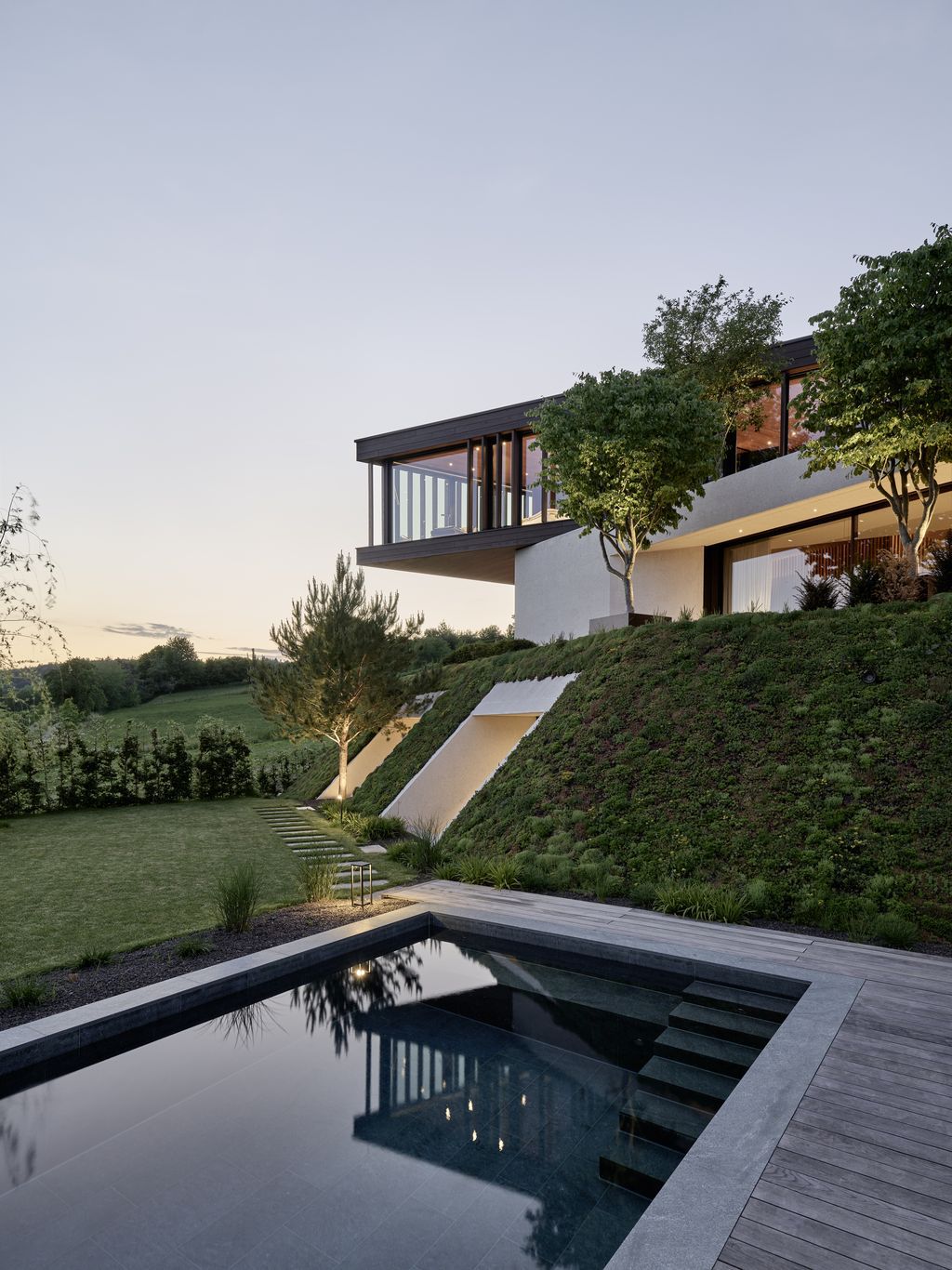 Kronbühl Residence, Chic Project in Germany by Oppenheim Architecture