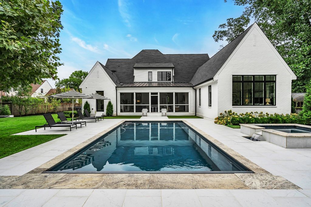 Luxurious $4.45 Million Home with Mature Landscaping Hits the Market in Nashville, Tennessee