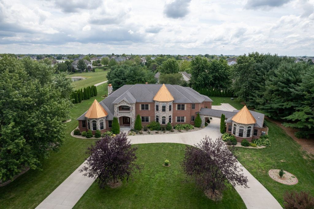 Luxurious Charm and Refined Craftsmanship Define This Exceptional Champaign, Illinois Home, Priced at $2,339,900