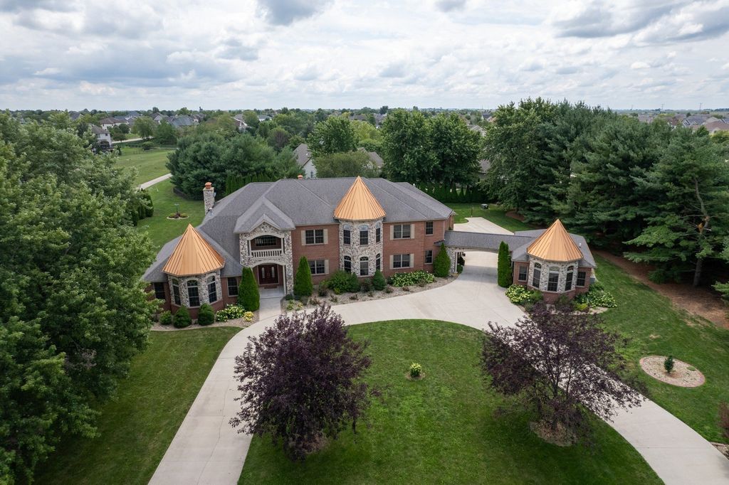 Luxurious Charm and Refined Craftsmanship Define This Exceptional Champaign, Illinois Home, Priced at $2,339,900