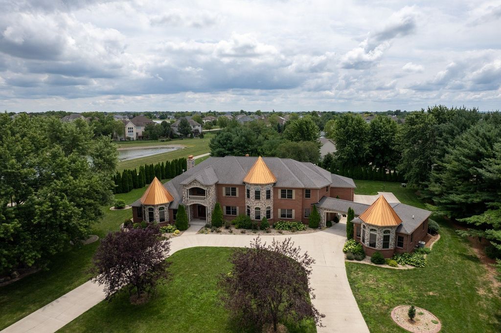 Luxurious Charm and Refined Craftsmanship Define This Exceptional Champaign, Illinois Home, Priced at $2,339,900